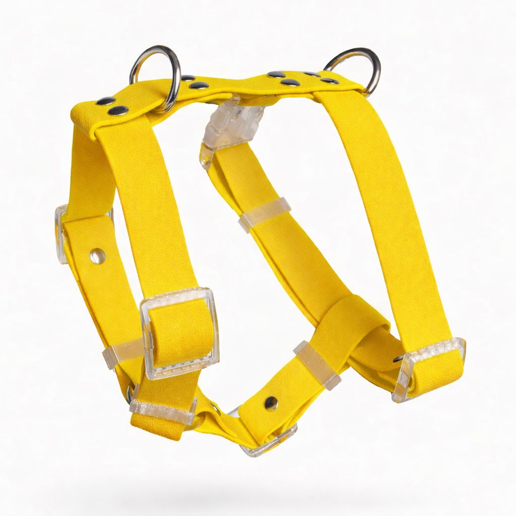 Arnés impermeable amarillo Vekopets