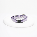 Collar cuero vegano gato | Purple Bloom