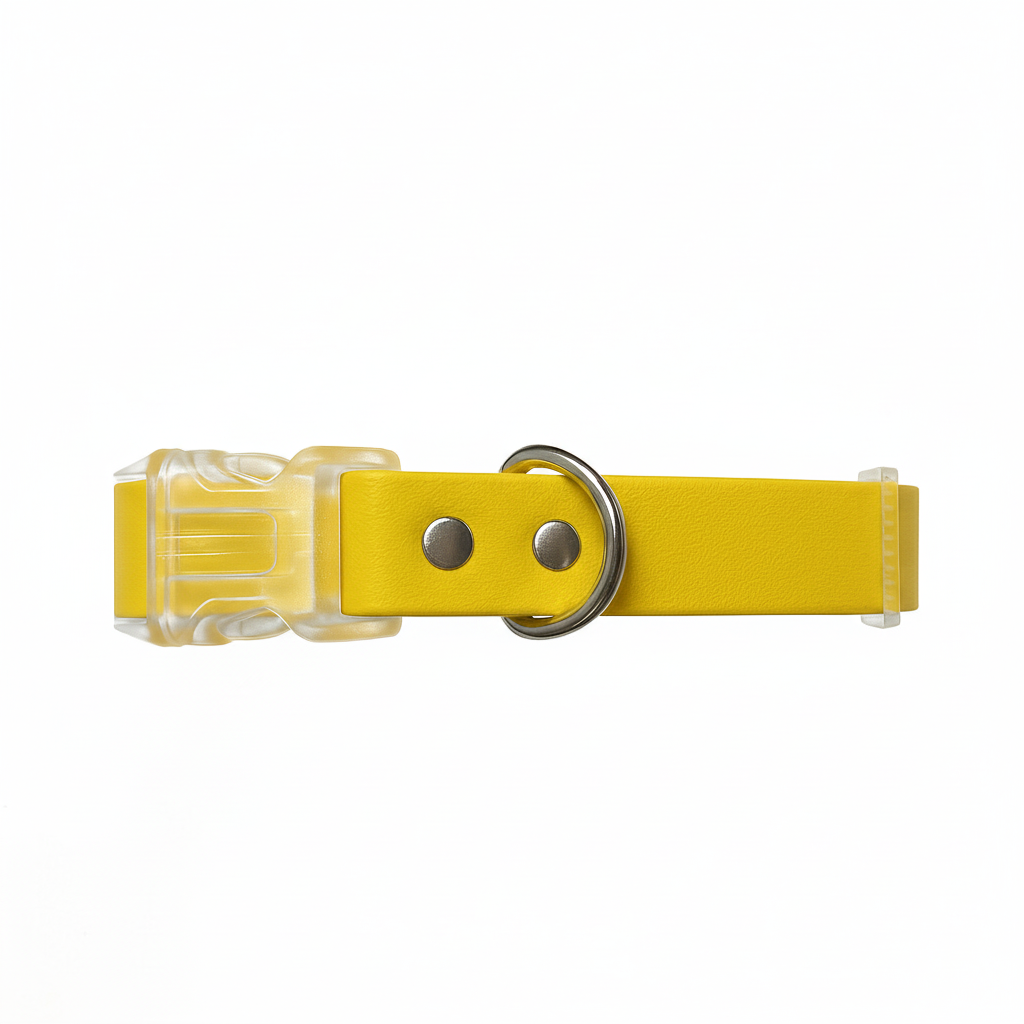 Collar impermeable amarillo Vekopets