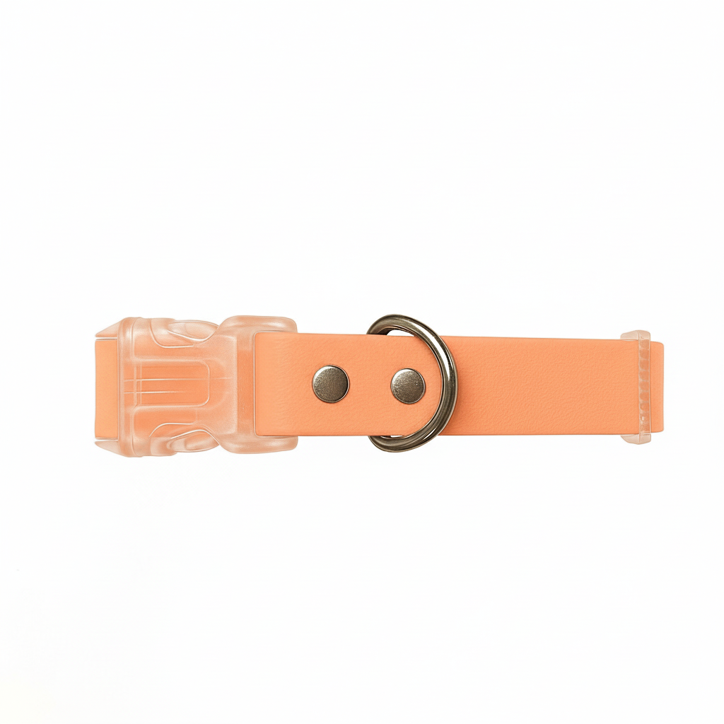 Collar impermeable naranja pastel Vekopets