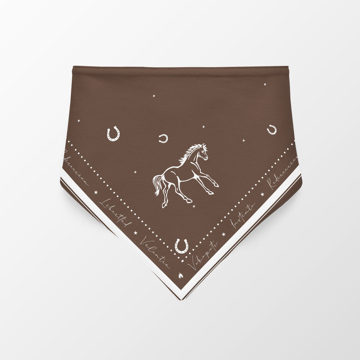 Pañoleta para perro | Caballo café